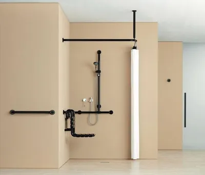 Produktbild von HEWI Haltegriff Ser 801 d:33, AM:800mm, BM211.2 reinweiß