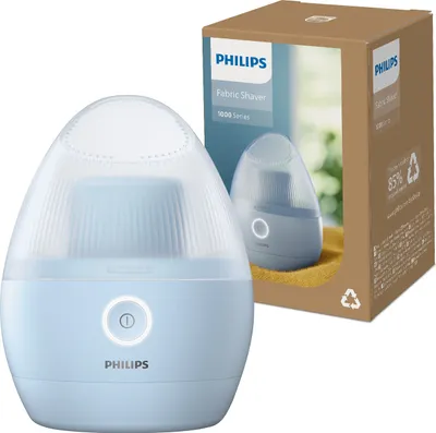Zdjęcie produktu dla Philips 1000 series GCA2100/20 Golarki do tkanin, Niebieski, Stal nierdzewna, Bateria, 90 min, 75 mm, 95 mm