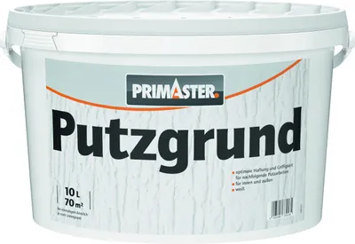 Produktbild von Primaster Putzgrund wasserbasiert weiß 10 L atmungsaktiv lösemittelfrei