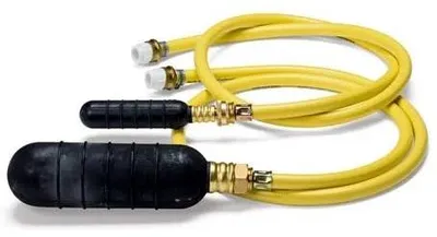 Obrázok produktu pre Čistič odpadov Brinko na tlakovú vodu, 40–80 mm, hadica 150 cm, čierno-žltá, 1 ks.
