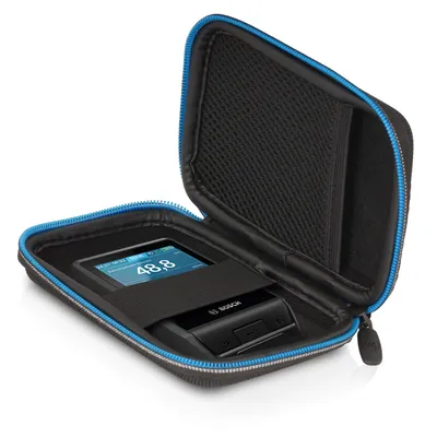 Produktbild von Wicked Chili Universal Tasche kompatibel mit Bosch Nyon 2 BUI350 2022 2021 | Schutzhülle für Fahrradcomputer | Display Schutztasche | Navigationssystem Hülle | Hardcase mit Zubehör Fach