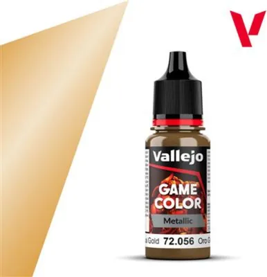 Produktbild von Vallejo 72.056, 17 ml, Gold, Metallisch, Flasche