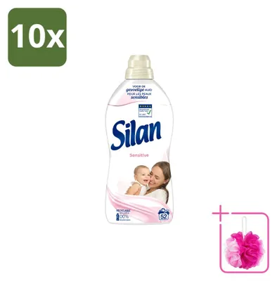 Produktbild von 10 x Silan Sensitive Weichspüler - 1144 ml - Sparpackung - 10 Stücke