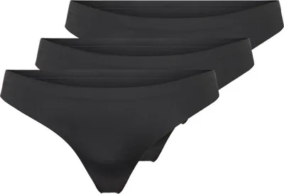 Obrázok produktu pre ONLY tangá bezšvové 3-pack nohavičky s pásom ONLTRACY veľkosť: XS