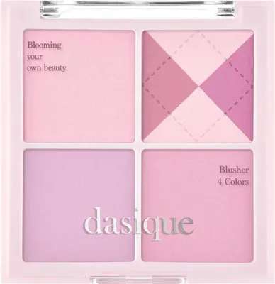 Immagine prodotto di Dasique Blending Mood Cheek #05 Violet Knit 11,4 g - una palette di blush rosa e viola