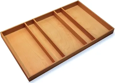 Produktbild von Mehrzweckeinsatz BUCHE 90er Schubl. B 818 x T 472 mm passend für BLUM Legra 19 mm Schubladen