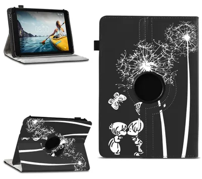 Produktbild von Tablet Tasche für Blackview Tab 90 Hülle Schutzhülle Case 360 Grad Drehbar CoverFarben:Motiv 12