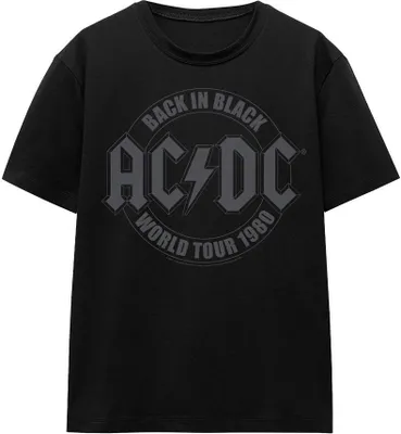 Immagine prodotto di AC/DC - Maglietta "Tour" per uomo/donna Unisex TV15456 (S) (Nero)