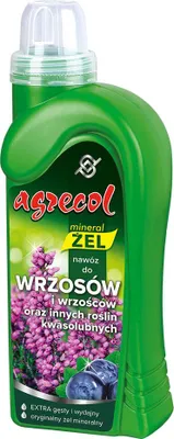 Obrázek produktu pro Minerální hnojivo pro vřesy, vřesovce a další kyselomilné rostliny AGRECOL 0,5 l