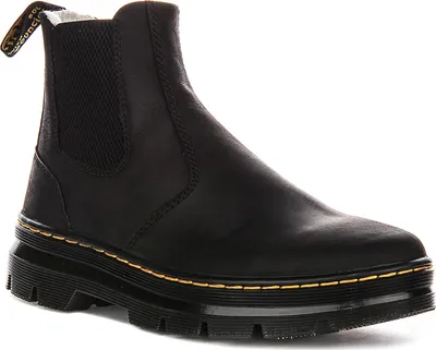 Produktbild von Dr. Martens Embury Stiefel mit Wollfutter in Schwarz für Damen – Größe 4 UK – 37 EU – 6 US / Schwarz