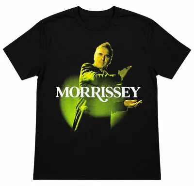 Obrázok produktu pre Morrissey – Pánske/dámske tričko, uni model RO17866 (veľkosť M) (čierna)