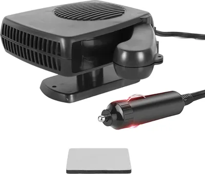 Produktbild von 12V 200W Autoheizung Tragbarer Windschutzscheibenlüfter Fahrzeug-Defogger und Defroster 2-in-1 Schnelles Heizen/Kühlen Automobil-Demister