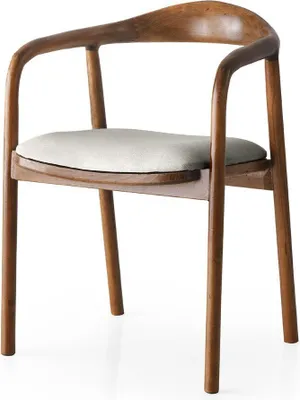 Image de Skye Decor, PA - 027, chaises de salle à manger, gris clair, 52 x 77 x 51 cm