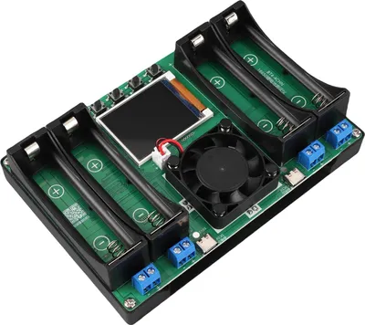 Produktbild von Batteriekapazitäts- und Innenwiderstandstester - Haushalts-Batterietester - Digitales Display - Für Lithiumbatterien - - Schwarz