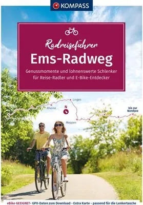 Obrázok produktu pre KOMPASS Radreiseführer Emsradweg