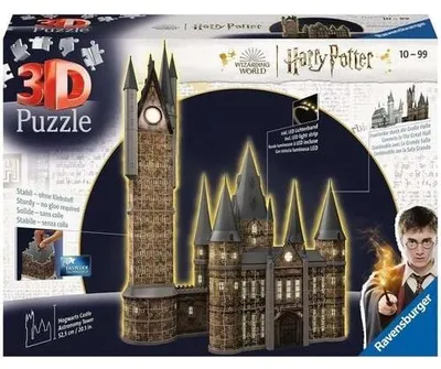 Produktbild von Ravensburger Harry Potter Schloss Hogwarts 3D-Puzzle mit 626 Teilen