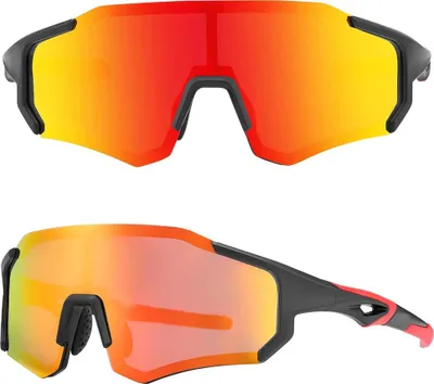 Produktbild von Rockbros Fahrradbrille 10182 Polarisiert - Rot