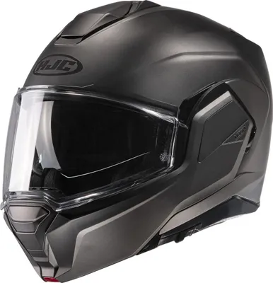 Zdjęcie produktu dla Kask HJC i100 Solid (Titan, rozmiar L (58/59))