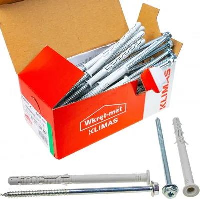 Produktbild von Rahmendübel KPR-FAST-K 10x160 mm Sechskantkopf Torx Fensterrahmendübel 25 Stück