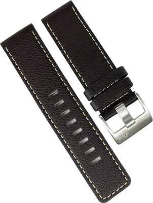 Produktbild von s.Oliver ► Uhrenarmband 24mm Leder braun Ersatzband ► SO-1732-LQ