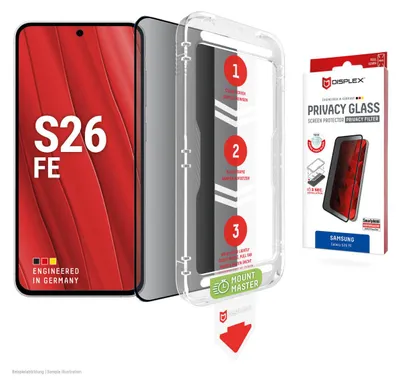 Productafbeelding van Displex 02342, Samsung, Galaxy S26 FE, Stootvast, Stofbestendig, Schokbestendig, Krasbestendig, Impactbestendig, 1 stuk