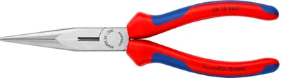 Image de Pince à becs plats 200 mm n° 2612 SB Knipex | 4003773010883