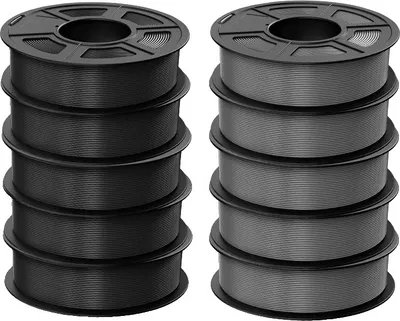 Zdjęcie produktu dla Filament PLA Plus do drukarek 3D, średnica 1,75 mm, masa netto 1 kg, PLAplus 2.0 5BK 5GY