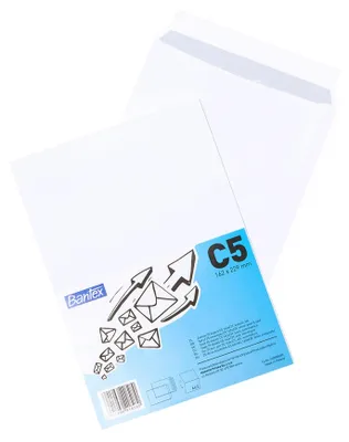 Obrázek produktu pro Bantex C5 Hk Bílá Fóliová Obálka (25) 8280