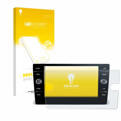 Produktbild von upscreen Schutzfolie für Volkswagen T-Roc 2017-2019 Discover Media 8" 2017-2019 Displayschutz Displayschutzfolie Folie Matt Entspiegelungsfolie