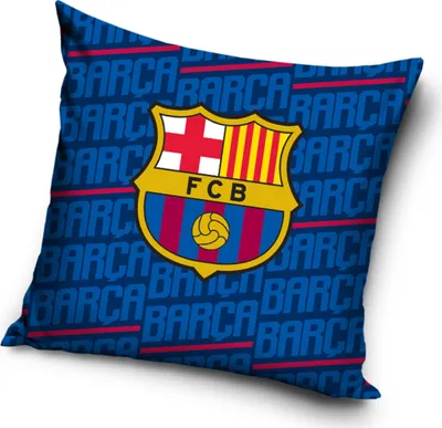 Image de Housse de coussin FC Barcelona Letters