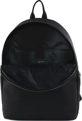 Image de LACOSTE sac à dos de loisirs sac à dos pour ordinateur portable Backpack Noir