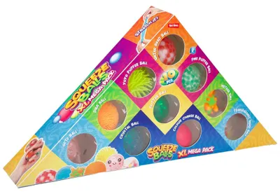 Produktbild von Toi-Toys sensorisches Spielzeug Knetbälle Set - 10 Stück - bunte Farben