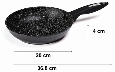 Productafbeelding van Zyliss E980063, Rond, Pan, Zwart, Zilver, 180 °C, Aluminium, 20 cm