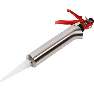 Immagine prodotto di Pistola per malta - Pistola a cartuccia per stuccatura - Manuale - Acciaio inossidabile - Resistente alla corrosione - Plastica resistente agli urti