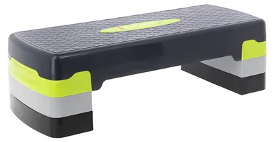 Immagine prodotto di Pedana per gradini - Regolabile in altezza e antiscivolo per aerobica e fitness Verde
