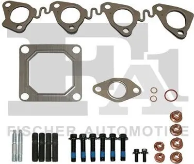 Produktbild von FA1 KT130010 Montagesatz Turbolader für FORD Focus II Kombi (DA, FFS, DS) FOCUS (DAW, DBW) FOCUS Kombi (DNW) FOCUS Stufenheck (DFW)