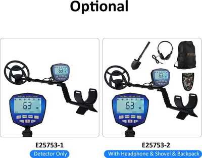 Image de Détecteur de métaux pour adultes, professionnel pour l'or et l'argent avec écran LCD, haute précision, bobine de recherche étanche, 3 modes, détecteurs réglables, chasse au trésor