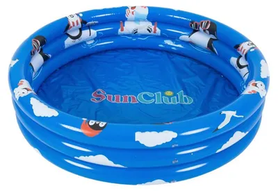 Obrázek produktu pro SunClub 51231 Dětský nafukovací bazének tučňáci, modrý