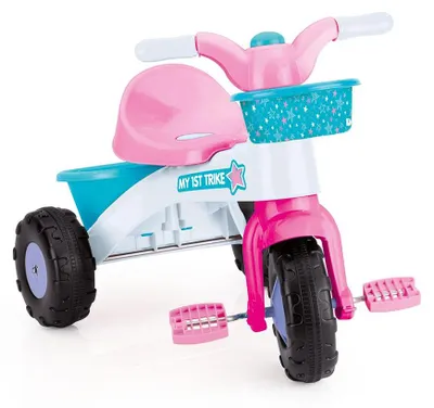 Produktbild von Dolu My First Trike Kinder-Dreirad Rosa/Weiß/Blau