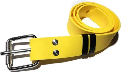 Obrázek produktu pro Metalsub Stainless Steel Silicone Marseillaise Belt Buckle Yellow Yellow One Size