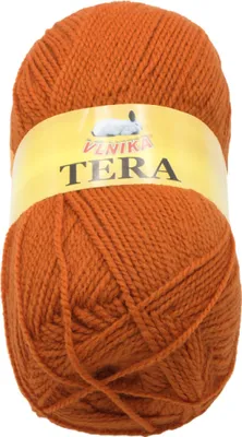 Zdjęcie produktu dla Przędza TERA - 100 g / 310 m - pomarańczowa