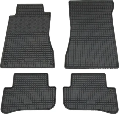 Zdjęcie produktu dla Zestaw gumowych dywaników podłogowych Rigum do Mercedes C-Class W203 / S203 / CL203
