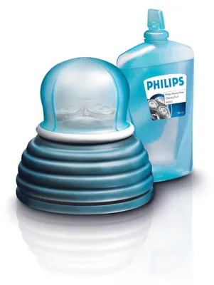 Produktbild von Philips Reinigungsset für Rasierköpfe HQ100, 150 ml, blau