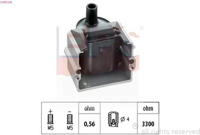 Obrázek produktu pro EPS 1.970.159 Zapalovací cívka pro VW PASSAT Variant (3A5, 35I) PASSAT (3A2, 35I) pro SEAT Ibiza II (6K1)
