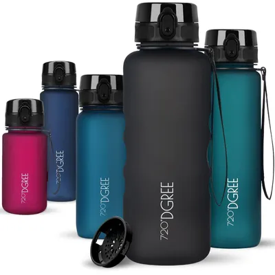 Produktbild von Wiederverwendbare BPA-freie Trinkflasche mit Fruchtfilter
