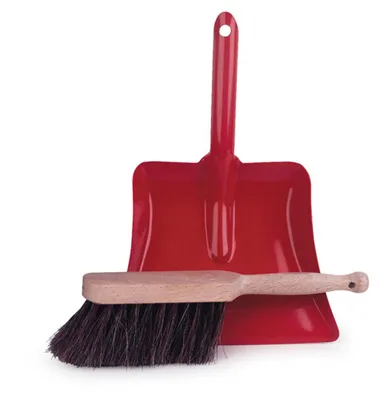 Produktbild von Egmont Toys Kehrschaufel und Besen rot