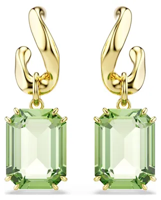 Produktbild von Swarovski Millenia Damen Drop-Ohrhänger, Grün, Kristall, Oktagon-Schliff