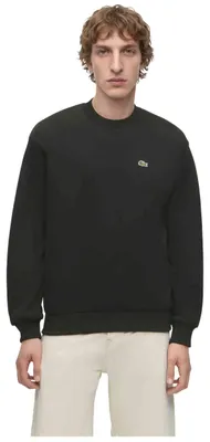 Produktbild von Lacoste Sweatshirt aus Baumwollfleece, Schwarz S