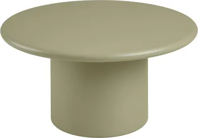 Image de Henny table basse Ø80 cm vert.