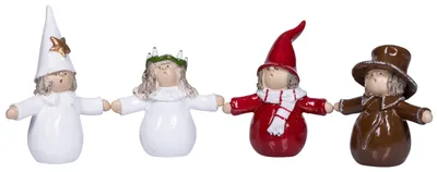 Obrázok produktu pre Nääsgränsgården – Lucianský sprievod, 4 kusy, výška: 4-5 cm